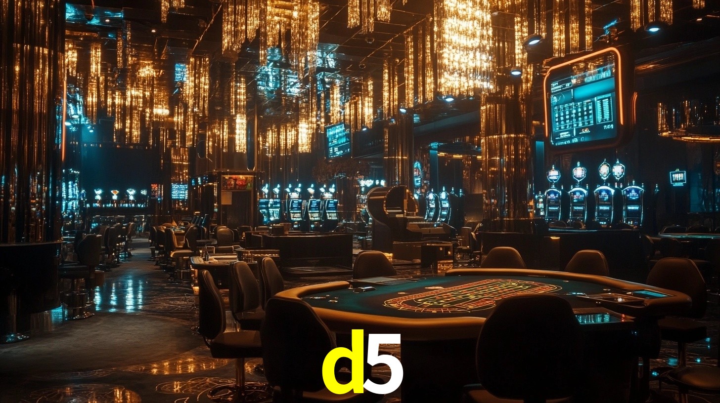 Sinta a adrenalina dos jogos de cassino com d5